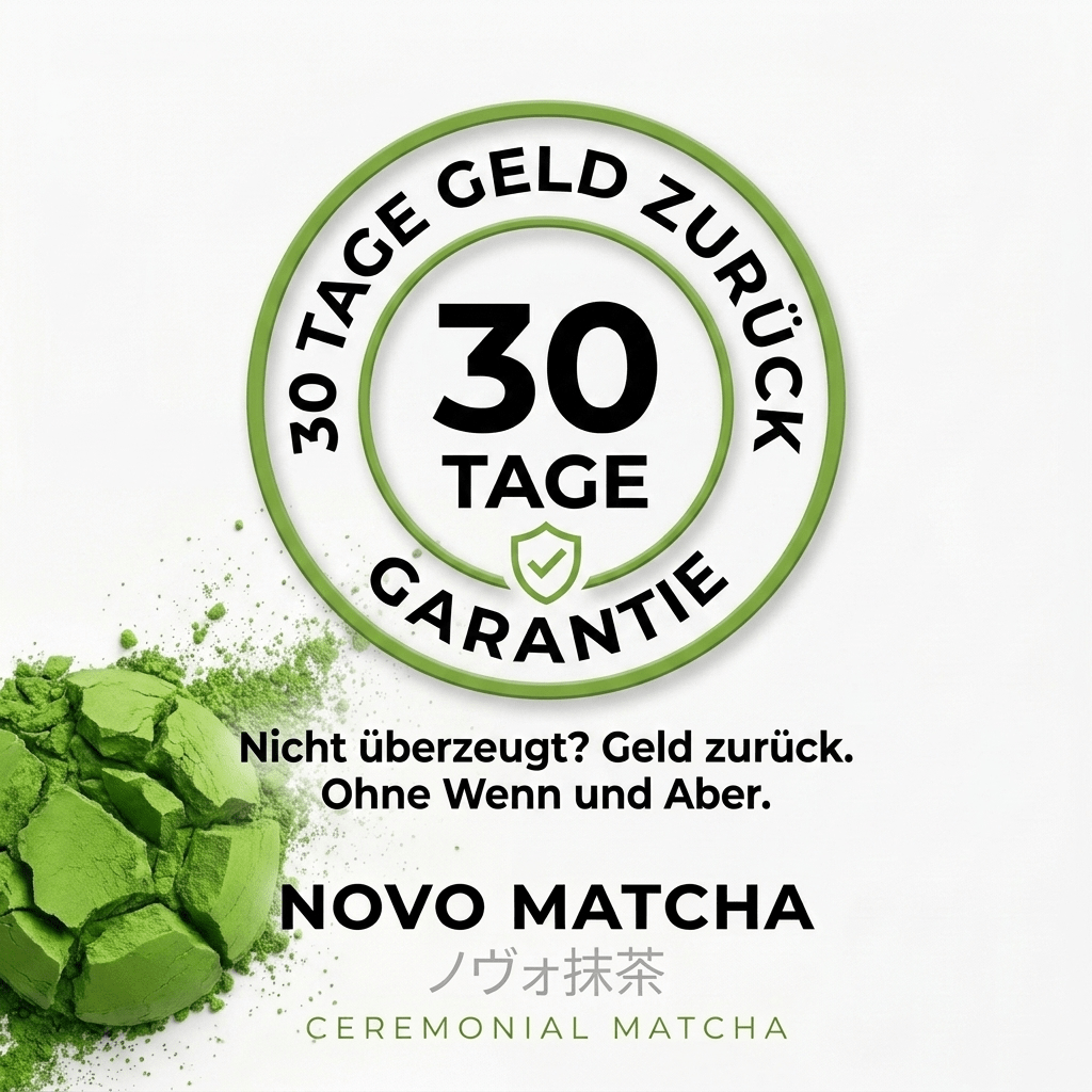 30 Tage Geld zurück Novo Matcha