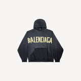 Balenciaga Ripped Hoodie Grey